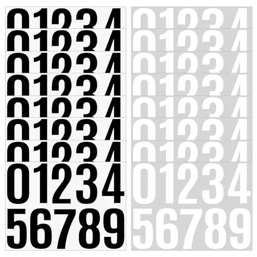 cm Groß Zahlen Aufkleber