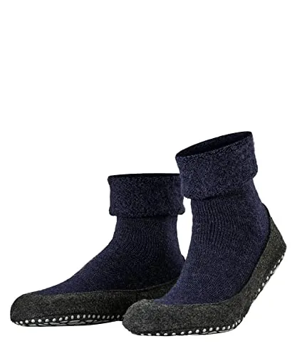 FALKE Herren Stoppersocken Cosyshoe M Hp Wolle - Hausschuhe aus warmer Merinowolle mit rutschhemmenden Noppen, ideal für gemütliche Abende zu Hause. Waschbar bei 30°C, perfekt als Geschenk für besondere Anlässe.