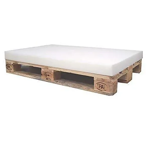 KiNDERWELT Polsterauflage Schaumstoff 120 x 80 x 8 cm - Auflagen – Vielseitige Schaumstoffplatte für Polsterung, Matratzenauflage oder Haustierbett, antiallergisch und individuell zuschneidbar.