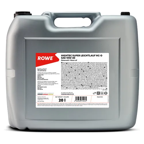 Motoröl Rowe Hightec Super Leichtlauf HC-O 10W-40 von Rowe