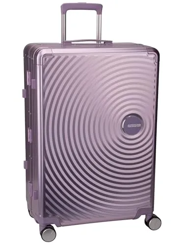 American Tourister® Trolley Soundbox Alu Spinner 75 - Robuster 4-Rad-Trolley aus Aluminium, kombiniert luxuriöses Design mit optimaler Funktionalität für stilvolle Reisen.