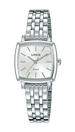 Lorus Classic Lady RG235RX9 Frauenuhr - Elegante Armbanduhr für Damen mit silbernem Edelstahlgehäuse, Quarzwerk und 5 ATM wasserdicht. Ideal für den täglichen Gebrauch und besondere Anlässe.