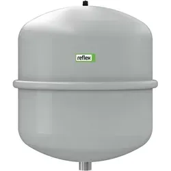 Reflex N Membran-Druckausdehnungsgefäß 12 l - Grau - Thermostate: Hochwertiges 12 l Ausdehnungsgefäß für geschlossene Heizungs- und Kühlwassersysteme, mit langlebiger Epoxidharzbeschichtung und Zulassung gemäß EU Druckgeräterichtlinie.
