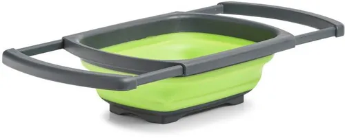 Zeller Faltsieb, anthrazit/grün