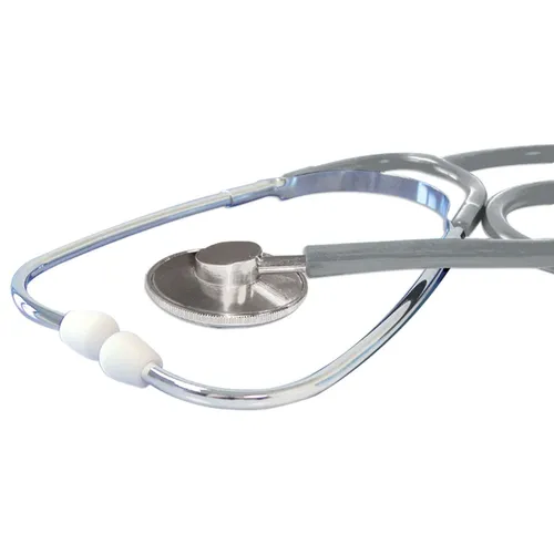megro Ratiomed Flachkopf Stethoskop grau