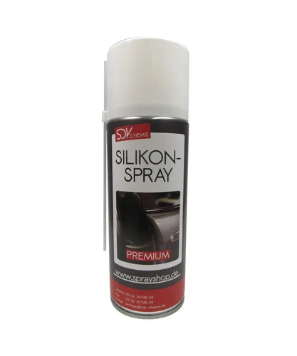 1x 400ml Silikonspray Siliconespray Kunststoff- und Gummipflege Gleitmittel