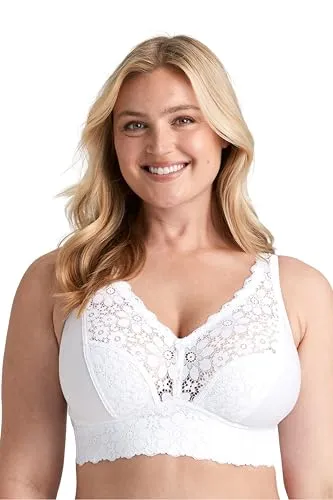 Miss Mary Lace Dreams Bra BH Weiß B 95 Damen von Miss Mary of Sweden
