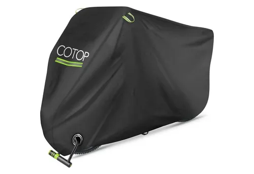 LuxusKollektion Abdeckhaube Fahrradabdeckung wasserdicht 210T Nylon Dünn 210T (200 x 80 x 110 cm)