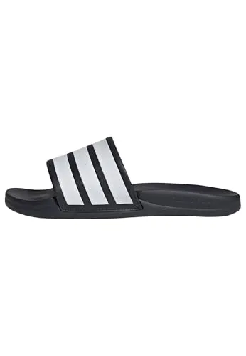 adidas Unisex ADILETTE COMFORT 2.0 SLIDES – Bequeme Sandalen in legend ink/ftwr white, Größe 37 EU - Stylische Slip-On Sandalen mit CLOUDFOAM Einlegesohle für höchsten Tragekomfort. Ideal für den Alltag oder entspannte Tage am Strand.