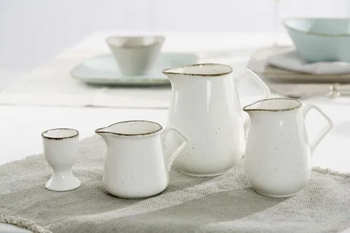 Eierbecher 6er Set Casa creme