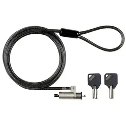 Master keyed Security lock - eSTUFF Sicherheitskabelschloss - Fahrradschlösser - Robustes 1.8 m Kabelschloss mit Master-Key-System für maximale Sicherheit und Flexibilität.