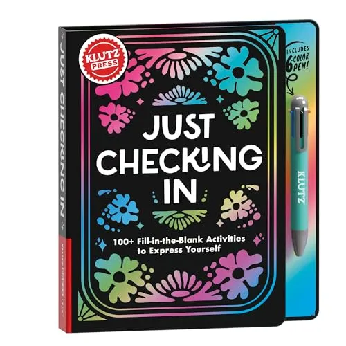 Produktbild Klutzpress Just Checking in: 100+ Fill-in-the-blank Activities to Express Yourself