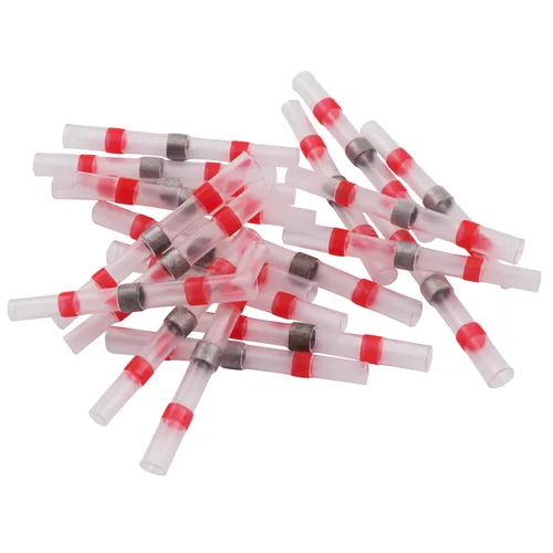 Lötverbinder, Ø2,7mm, rote Markierung, 0,5-1,0mm² Kabel, 20er-Pack