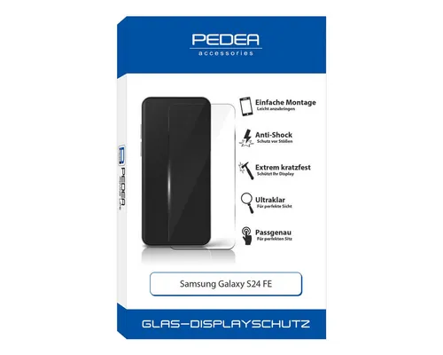 PEDEA Displayschutzglas Display-Schutzglas Samsung Galaxy S24 FE