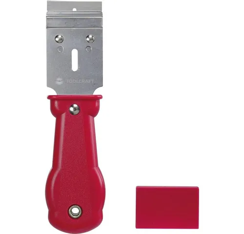 TOOLCRAFT Montagewerkzeug TOOLCRAFT TO-6897504 Glasschaber für Windschutzscheibe und Ceranfeld, B: 7.00 cm, L: 27.50 cm