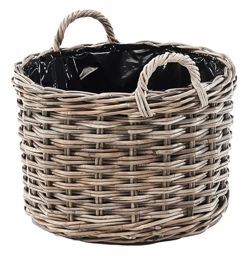 Kobolo ZELENA Pflanzkübel aus Rattan von Kobolo