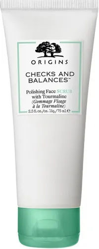 Origins Checks and Balances Polishing Face Scrub 75 ml - Sonstige: Entfernt abgestorbene Hautzellen mit Tourmaline für einen glatteren Teint und belebt die Sinne mit ätherischen Ölen.