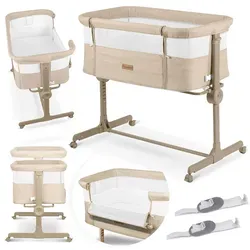 Nukido Beistellbett Reisebett in beige von OEM