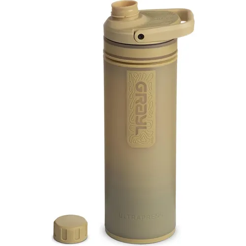 GRAYL UltraPress Wasserreiniger 16,9 oz - Wasserfilter für Outdoor-Abenteuer, entfernt 99,9 % der Viren und Bakterien in nur 10 Sekunden – ideal für Reisen, Wandern und Survival.