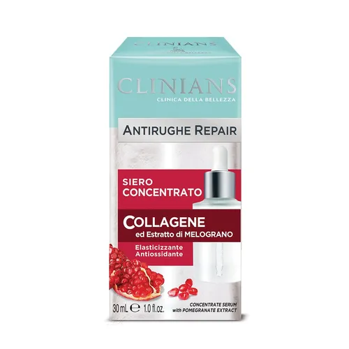 CLINIANS Serum Augenkontur Repair Collagen mit Granatapfelextrakt 30ml