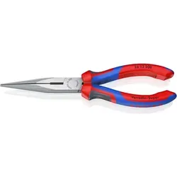 Knipex Flachrundzange 2612200 – Storchschnabelzange, 200mm - Hochwertige Flachrundzange mit induktiv gehärteten Schneiden für präzises Arbeiten. Ergonomische Griffe und langlebige Materialien sorgen für eine zuverlässige Nutzung. Ideal für verschiedene Drahtstärken.