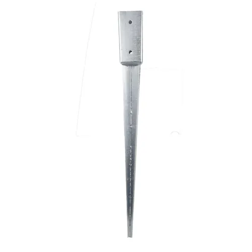 Einschlaghülse 81 x 81 x 750 mm für Pfostenträger GeZu Impex