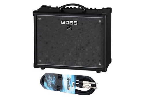 Boss by Roland Boss Gitarren-Verstärker Katana 50 EX Gen 3 mit Kabel Verstärker (Anzahl Kanäle: 2, Gitarre)