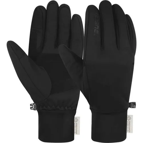 Reusch Vesper WINDSTOPPER® TOU BLACK Multisporthandschuhe - Trainingshandschuhe aus winddichtem Gore Windstopper®-Material, mit Touchscreen-Kompatibilität und verstärkter Innenhand für optimalen Grip.