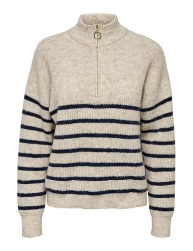 Produktbild ONLTOKYO L/S Highneck Zip Pullover KNT