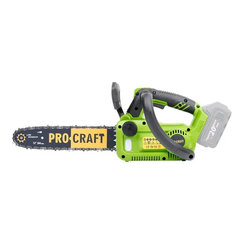 Procraft PKA42Libb Akku Kettensäge 20 V 304 mm Brushless Solo - ohne Akku, Lader