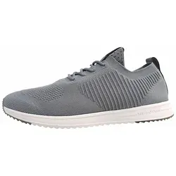 Marc O'Polo Herren Sneaker flach, Grau (Grey) 46 – Sportlich & nachhaltig - Herren-Sneaker aus 100% recyceltem Polyester mit herausnehmbarer Memory-Foam-Innensohle für perfekten Komfort und eine bequeme Passform – ideal für jeden Anlass.