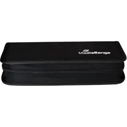 MediaRange USB Wallet für 5 SD-Karten & 10 USB-Sticks - Praktisches Etui für 5 SD-Karten und 10 USB-Sticks, ideal für die sichere Aufbewahrung und den einfachen Transport Ihrer Speichermedien.