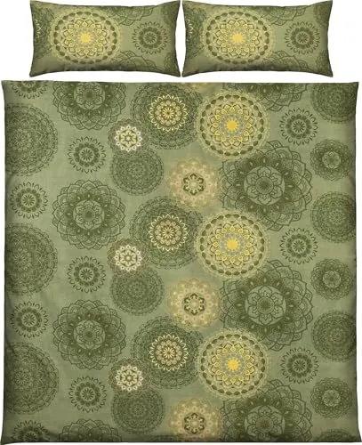 Erwin Müller Flanell Bettwäsche Mandala – kuschelig und temperaturregulierend - Erwin Müller Flanell Bettwäsche im Mandala-Design für ein gemütliches Schlafambiente. Der praktische Reißverschluss sorgt für einfaches Beziehen. Ideal für die kühle Jahreszeit – weich, warm und atmungsaktiv.