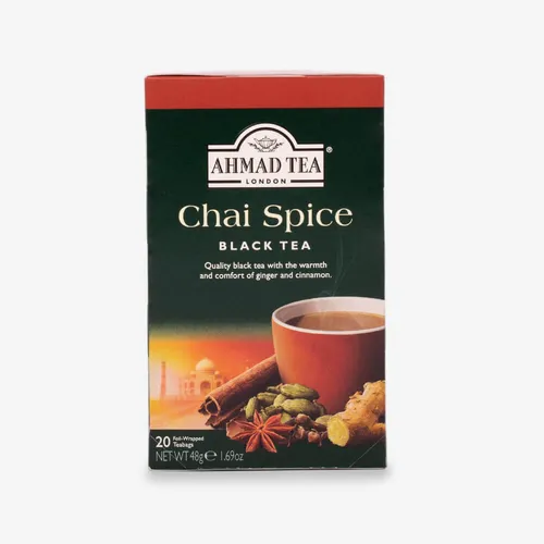 Produktbild Chai Spice Schwarzer Beutel Tee 20er Classic Black Tea-Bag Exotisches Geschmack