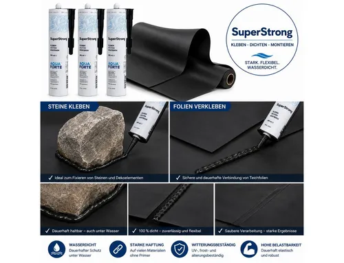 Aquaforte SUPER-STRONG MS POLYMER Folien Kleber
