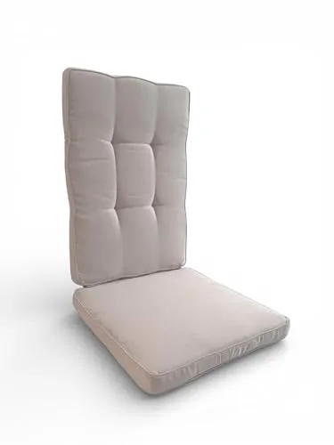 Destiny Polsterauflage PALMA, anthrazit in beige von Destiny