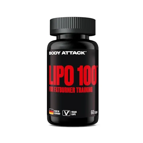 Body Attack LIPO 100-60 vegane Kapseln