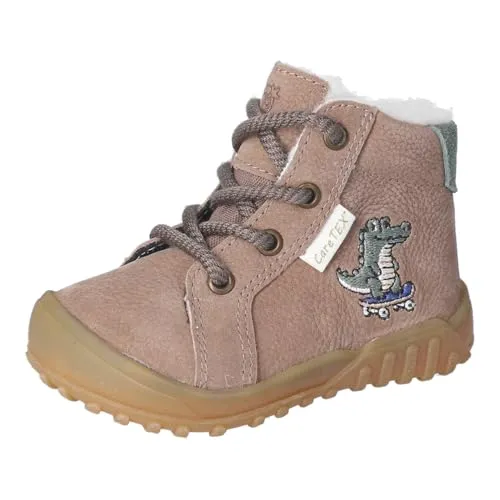 Pepino Stiefelette Veloursleder/Textil Schnürstiefelette braun 28 EU