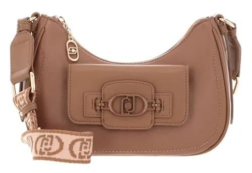 LIU JO Pakuna ECS Crossbody S Almond - Stilvolle Umhängetasche - Umhängetaschen mit zeitlosem Design, perfekt zur Veredelung Ihrer Looks. Maße: 23 x 14 x 6 cm. Ein Must-Have für jede Taschensammlung!