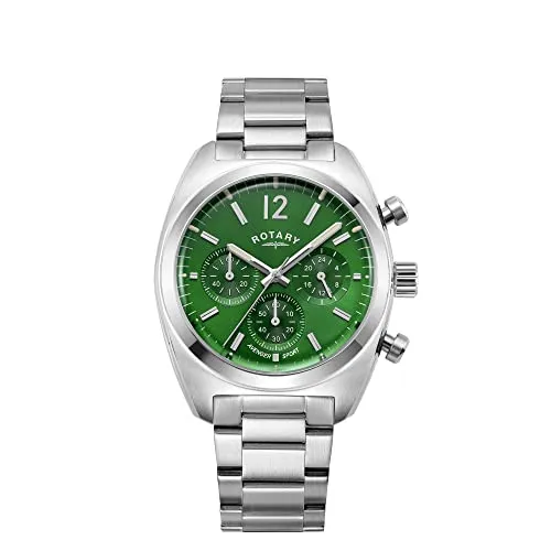 Rotary Herren Quartz Armbanduhr GB05485/05 - Elegante Armbanduhr mit 40 mm Gehäuse, blauem Zifferblatt und robustem Edelstahlarmband. Ideal für stilbewusste Herren, die sowohl im Alltag als auch bei besonderen Anlässen glänzen möchten.