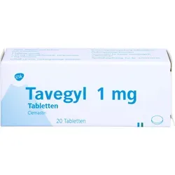 Tavegyl 1 mg Tabletten 20 St