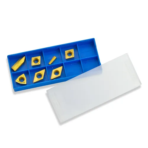 7-teiliges Drehmeißel Wendeplatten Set für 18493 - Sonstige - Hochwertiges HM-Schneidplatten-Set für Stahl, Stahlguß und Temperguß, ideal für präzise Dreharbeiten.