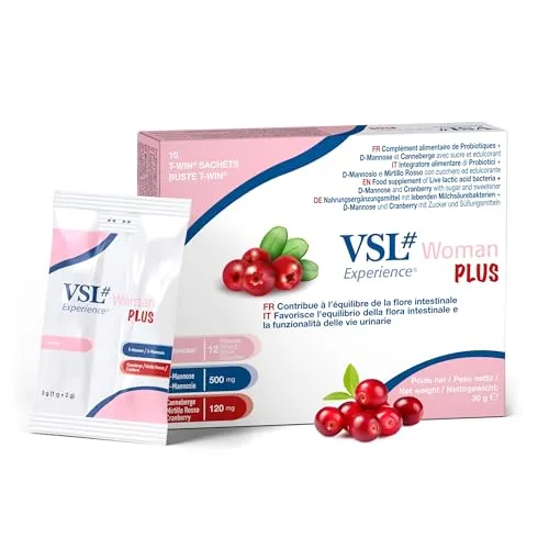 VSL Woman Plus m.D-Mannose+Cranberry Pulver Sachet 30 g