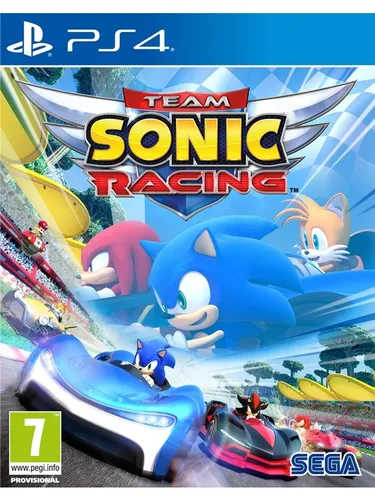 SEGA Team Sonic Racing - PS4 - Rennspiel für Sonic-Fans: Erlebe rasante Multiplayer-Rennen mit bis zu 12 Spielern und individuellen Fahrzeuganpassungen im Sonic-Universum!