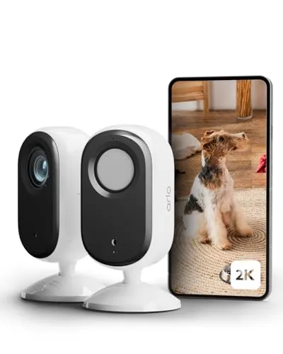 ARLO ESSENTIAL2 2K Indoor Kamera 2-Pack von Arlo