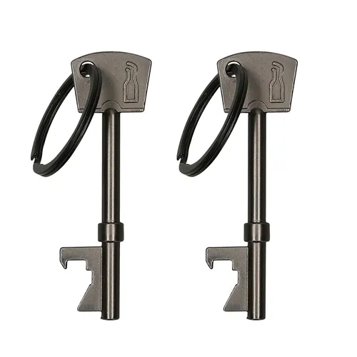2x Flaschenöffner in Schlüsselform Bottle Opener Set Öffner flaschenöffner
