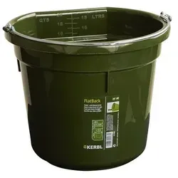 Futter-und Wassereimer FlatBack - Inhalt 20 l - grün
