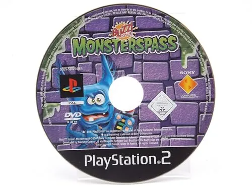 Buzz! Junior: Monsterspaß für Sony Playstation 2 - Ein lustiges Partyspiel für die ganze Familie, ideal für unvergessliche Spielabende mit Freunden und Kindern!