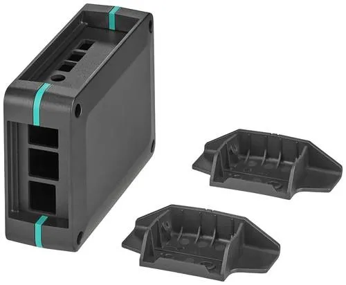 Phoenix Contact UCS-KIT-125-87-RPI4B-9005 1311025 Universal-Gehäuse 125 x 87 x 47 Polycarbonat Schwarz (RAL 9005) 1St.