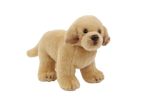 Teddys Rothenburg Kuscheltier Labrador 20 cm stehend blond Plüschhund Kuscheltier Hund